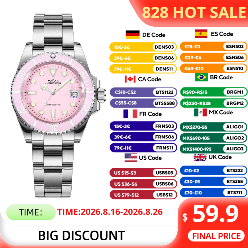 Luxury Watch Brand - ADDIES Jam Tangan Wanita Tahan Air