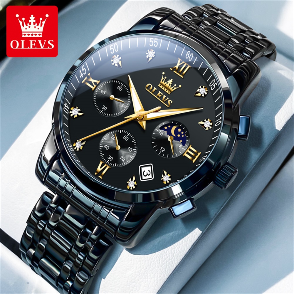Luxury Watch Index - OLEVS Jam Tangan Pria Populer Jam
