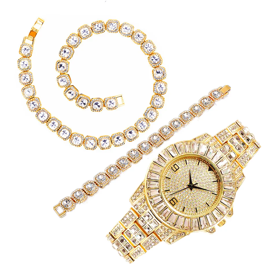 Luxury Watch Miami - Jam Tangan Mewah Kalung Gelang Iced