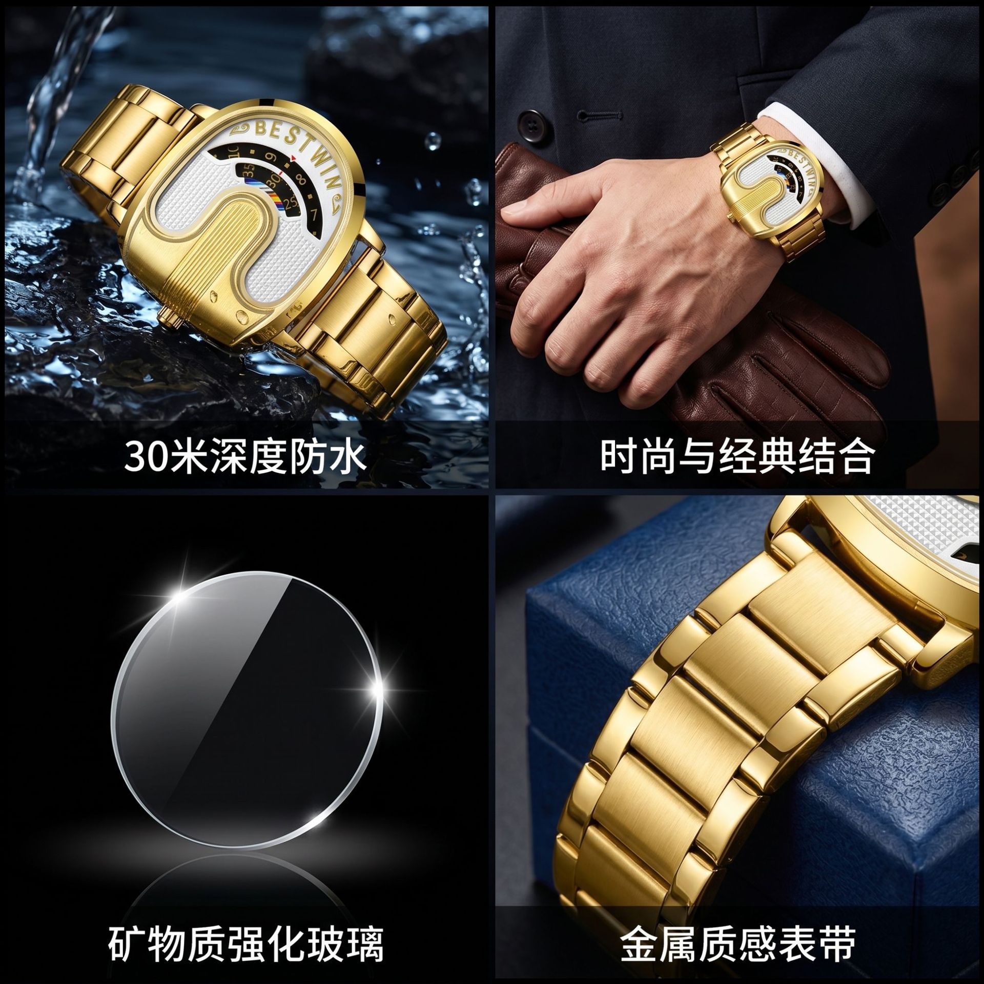 Jam Tangan Pria Mewah Merk Gol - Luxury Watch Brand ulasan dan harga