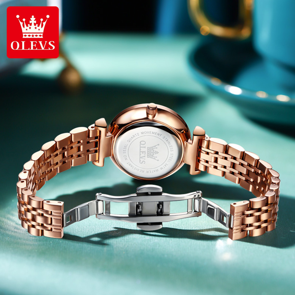 Jam Tangan Wanita OLEVS 5536 M - Luxury Watch Brand ulasan dan harga