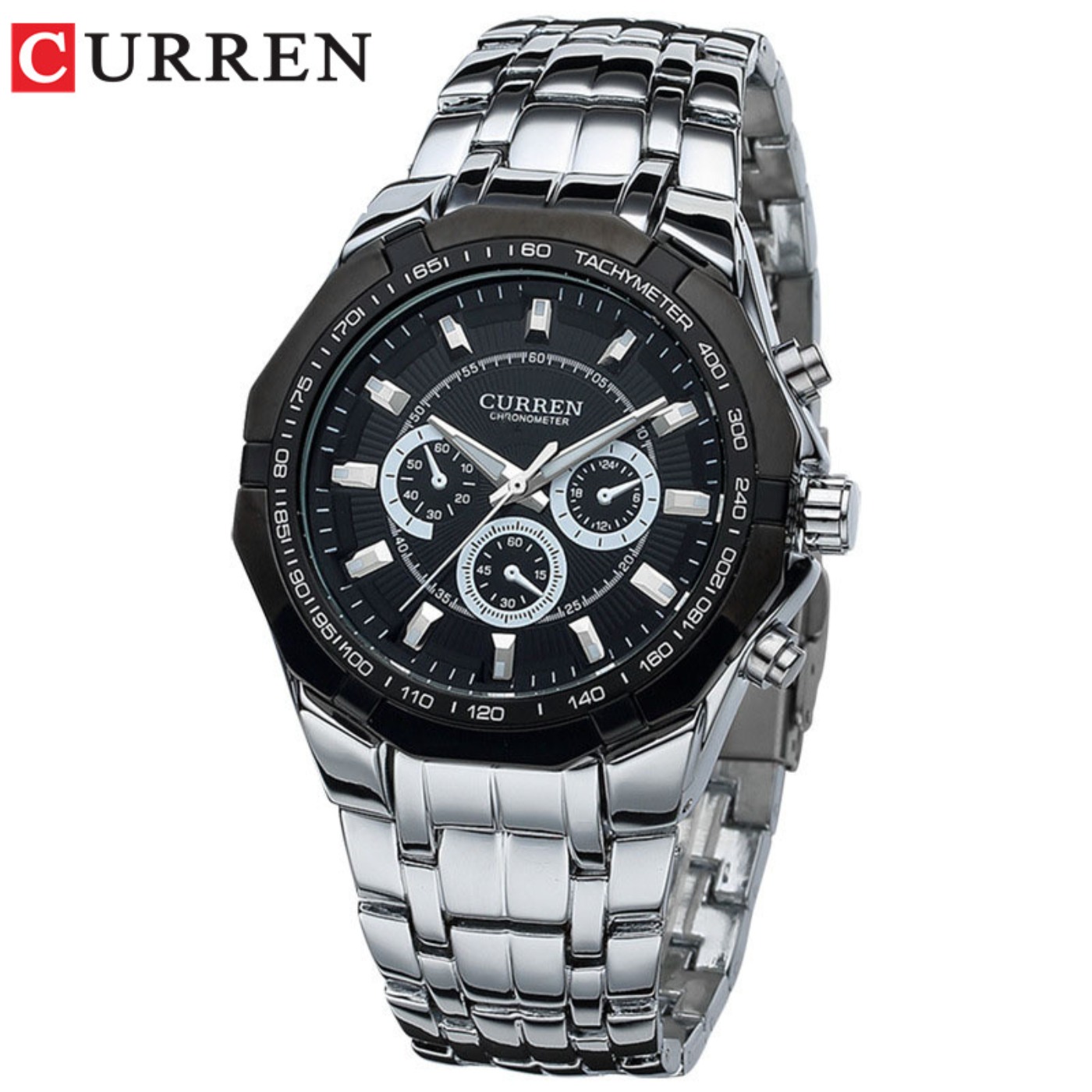 CURREN Jam Tangan Pria Olahrag - Luxury Watch Brand ulasan dan harga