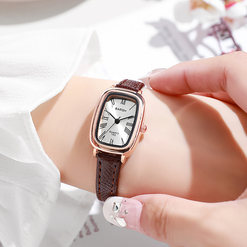Jam Tangan Kuarsa Modis Jam Ta - Luxury Watch With Leather Strap ulasan dan harga