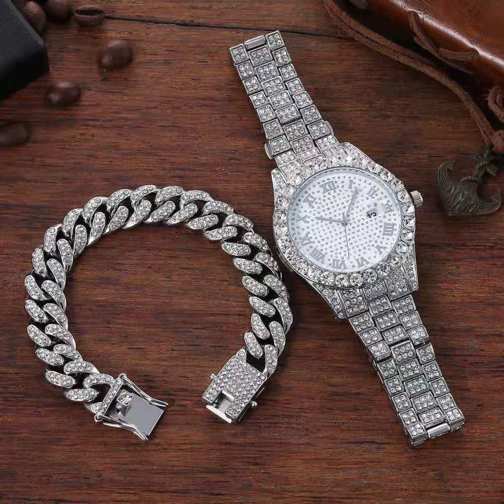 Set Jam Tangan & Gelang Warna  - Luxury Watch Miami ulasan dan harga