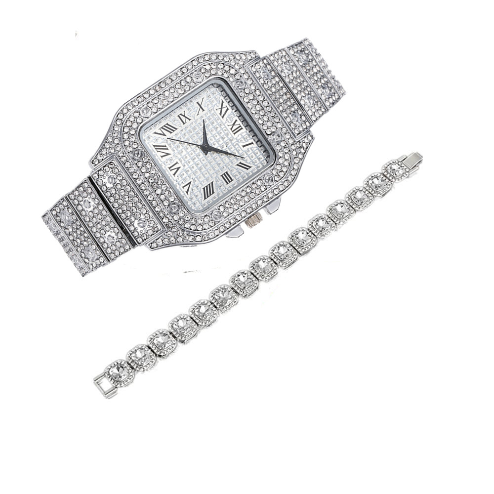 Set Jam Tangan & Gelang Warna  - Luxury Watch Miami ulasan dan harga