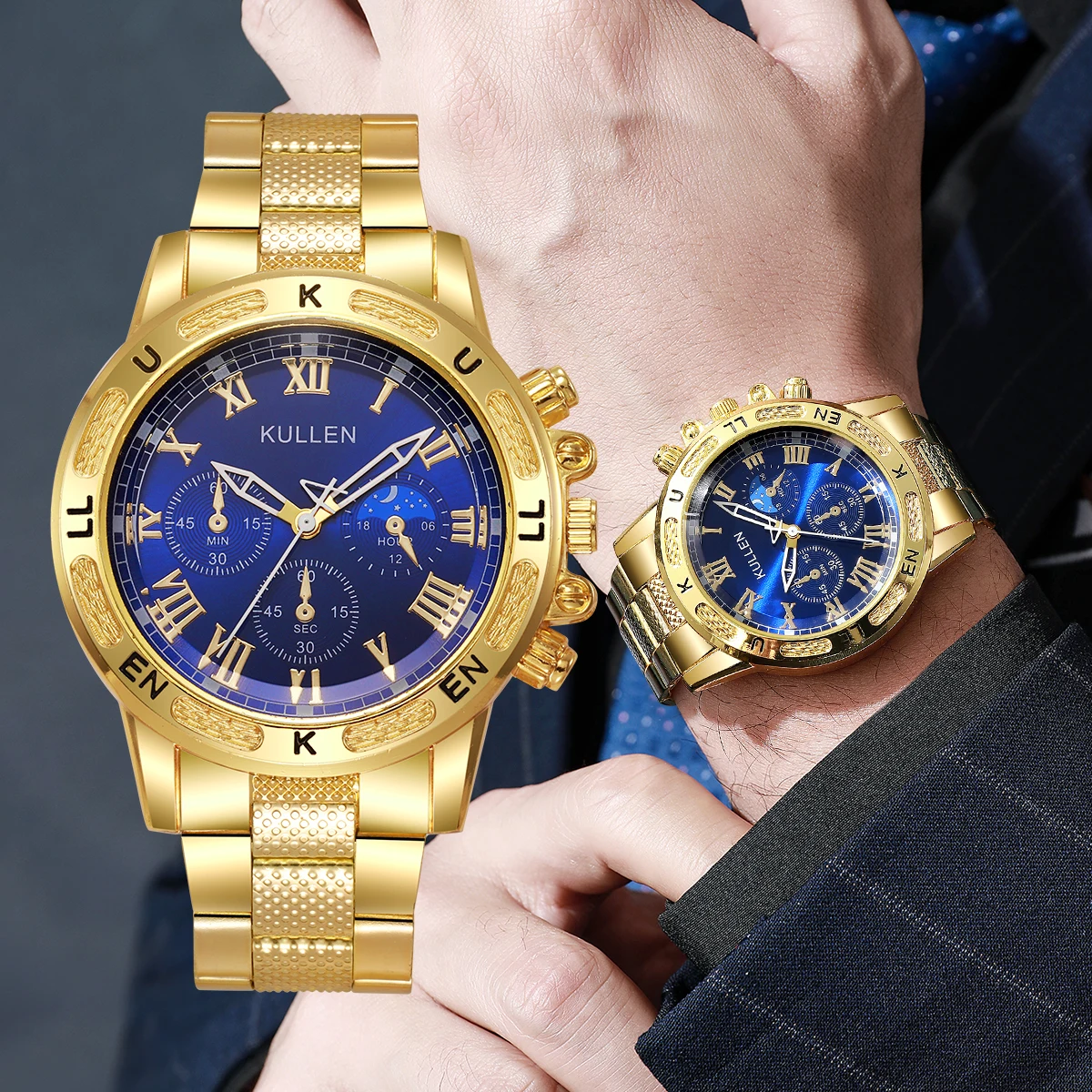 1 Buah Jam Tangan Misteri Keju - Luxury Watch For Men ulasan dan harga