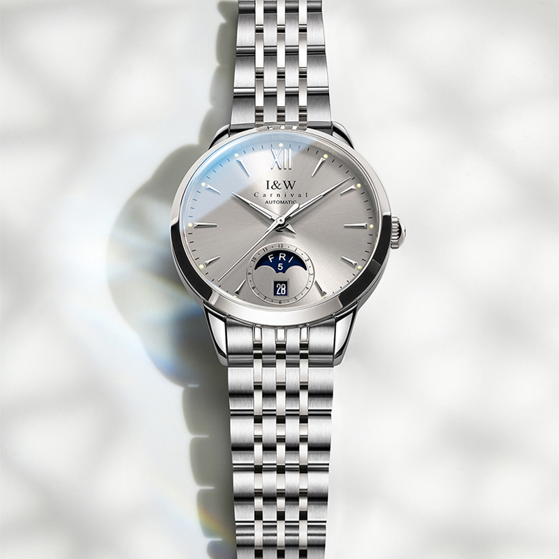 Jam Tangan Mekanik Wanita Seri - Sapphire Crystal Display ulasan dan harga