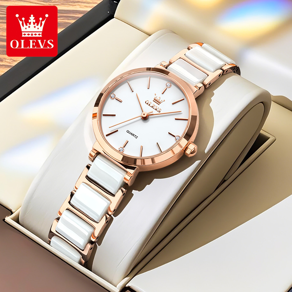 Jam Tangan Wanita OLEVS 5877 M - Luxury Watch Brand ulasan dan harga