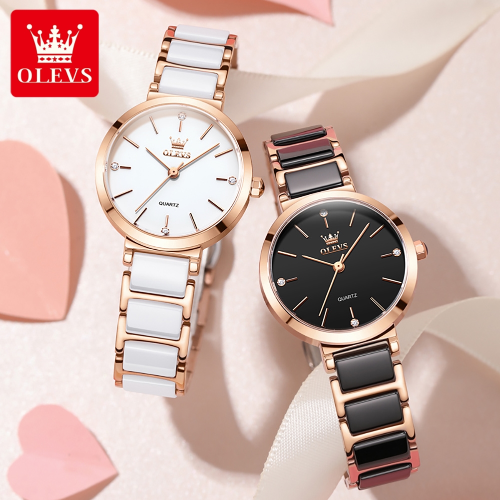 Jam Tangan Wanita OLEVS 5877 M - Luxury Watch Brand ulasan dan harga