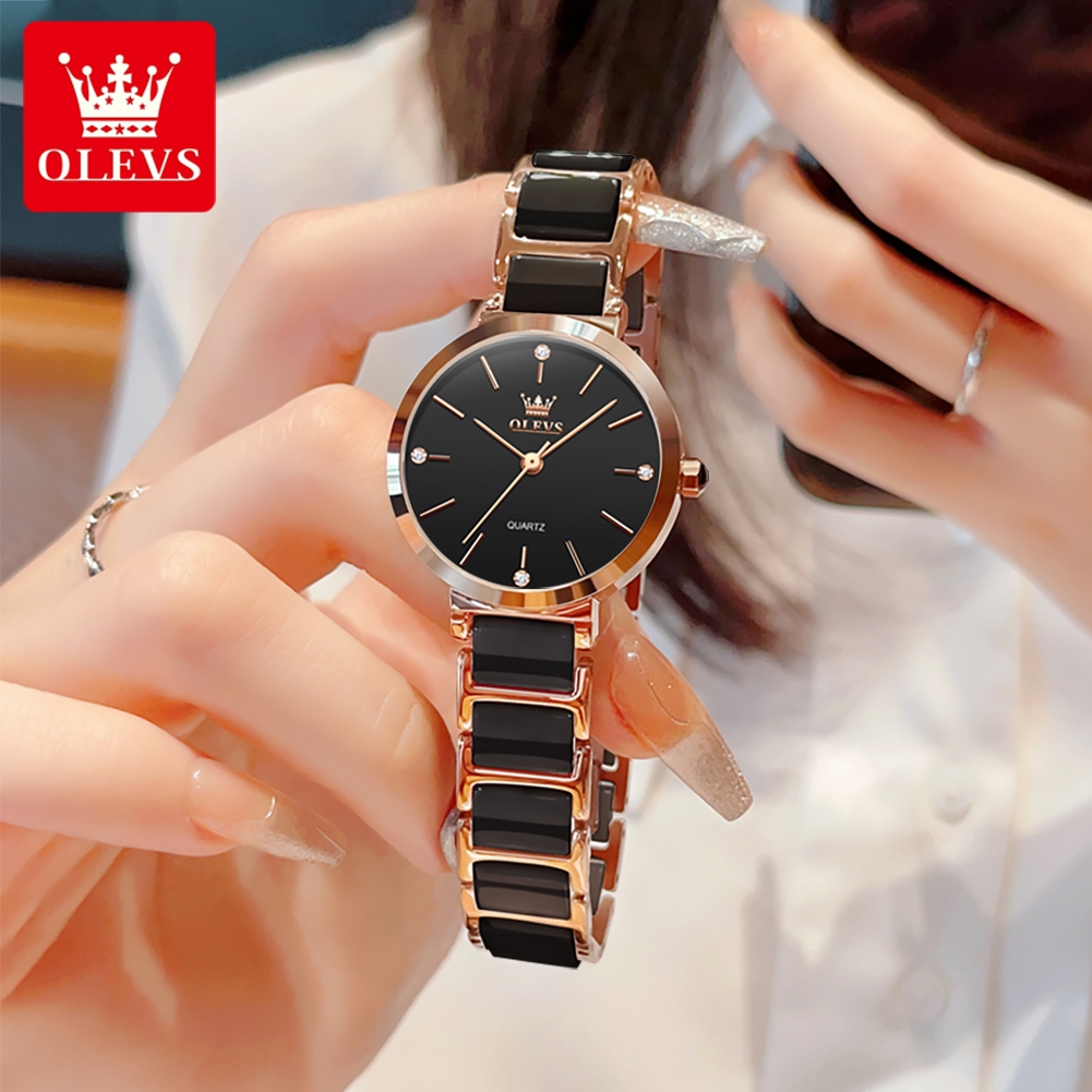 Jam Tangan Wanita OLEVS 5877 M - Luxury Watch Brand ulasan dan harga