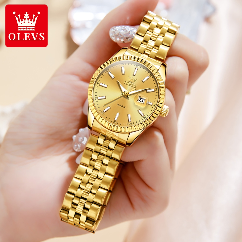 OLEVS jam tangan Quartz wanita - Luxury Watch Index ulasan dan harga