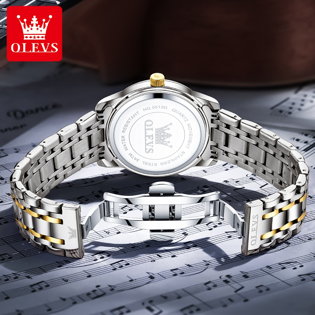 OLEVS Jam Tangan Pria Modis Be - Luxury Watch Brand ulasan dan harga