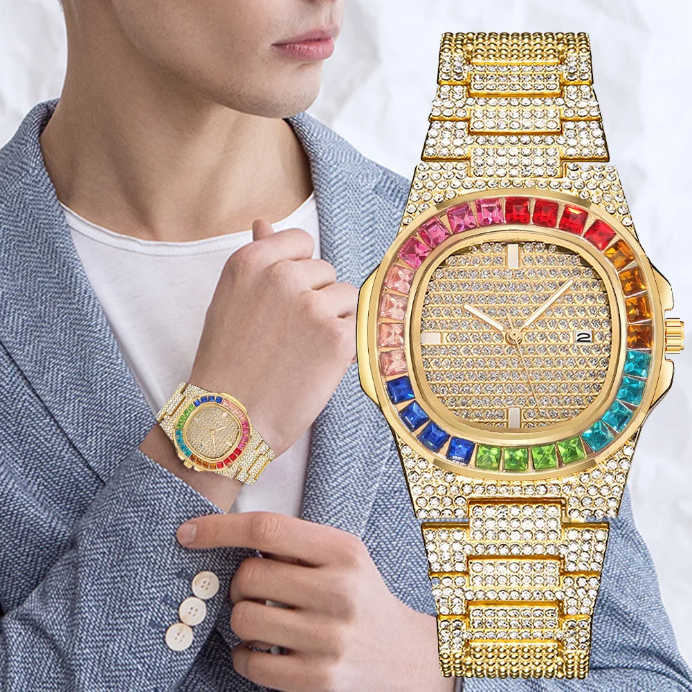 3pcs Jam Tangan+Kalung+Gelang  - Luxury Watch Miami ulasan dan harga